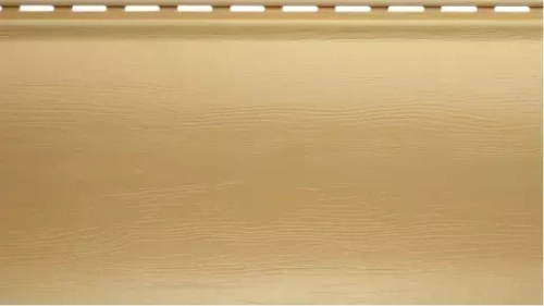 Сайдинг виниловый Альта-Профиль Blockhouse BH-01 Престиж Золотистый 3100х200 мм