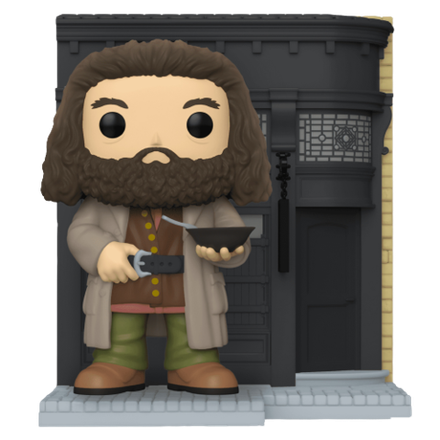 Фигурка Funko POP! Deluxe Harry Potter Diagon Alley Rubeus Hagrid w/The Leaky Cauldron (Exc)