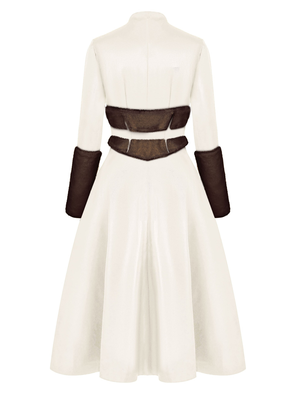 Платье макси с драпировкой на груди