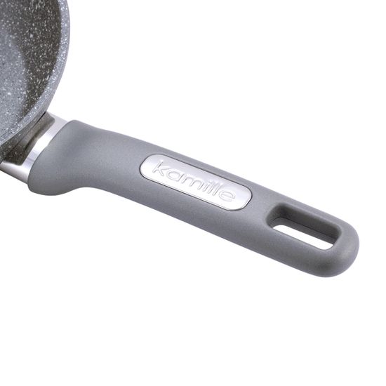 Сковорода 24 см. из литого алюминия Kamille KM 4287GR с мраморным покрытием