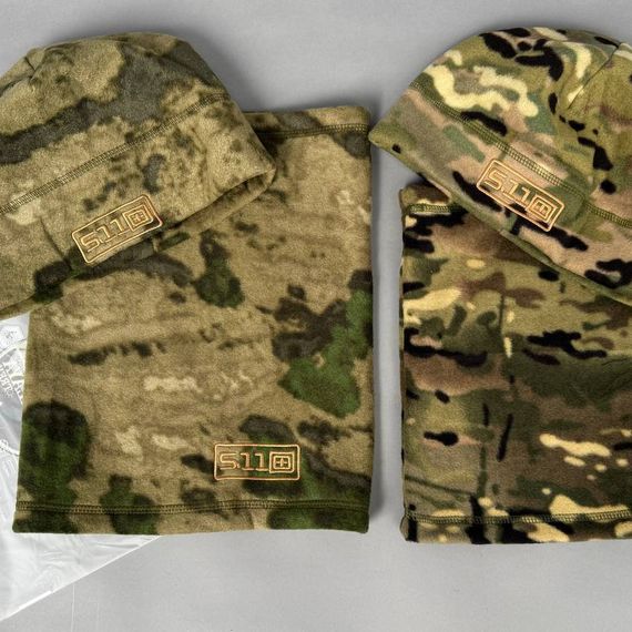 Шапка+бафф (флис), мох