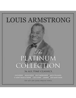 Louis Armstrong. Platinum Collection (3LP white) Луи Армстронг - новая запечатанная виниловая пластинка