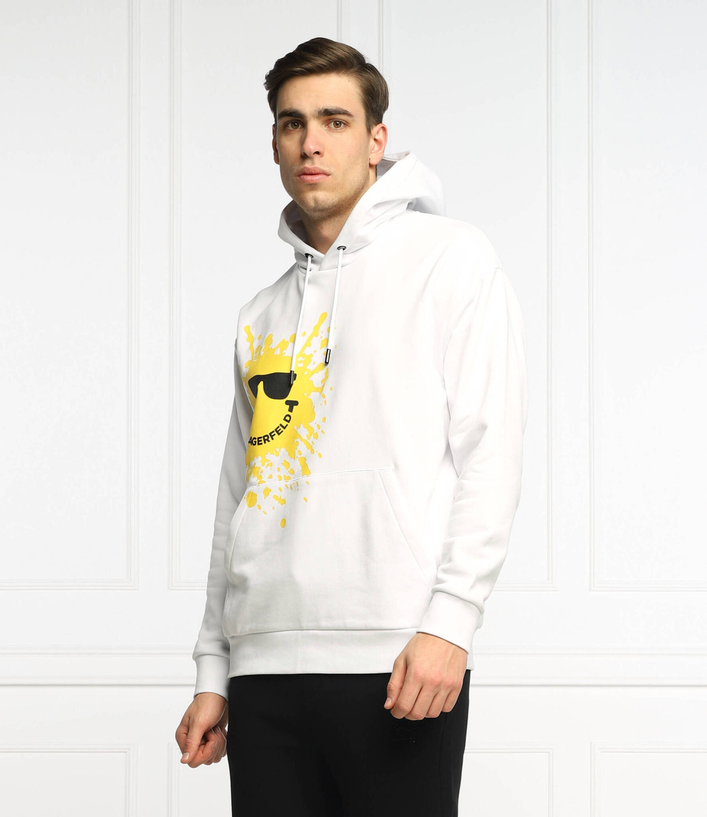Худи karl lagerfeld x smiley world Karl Lagerfeld - белый(705442 521900)