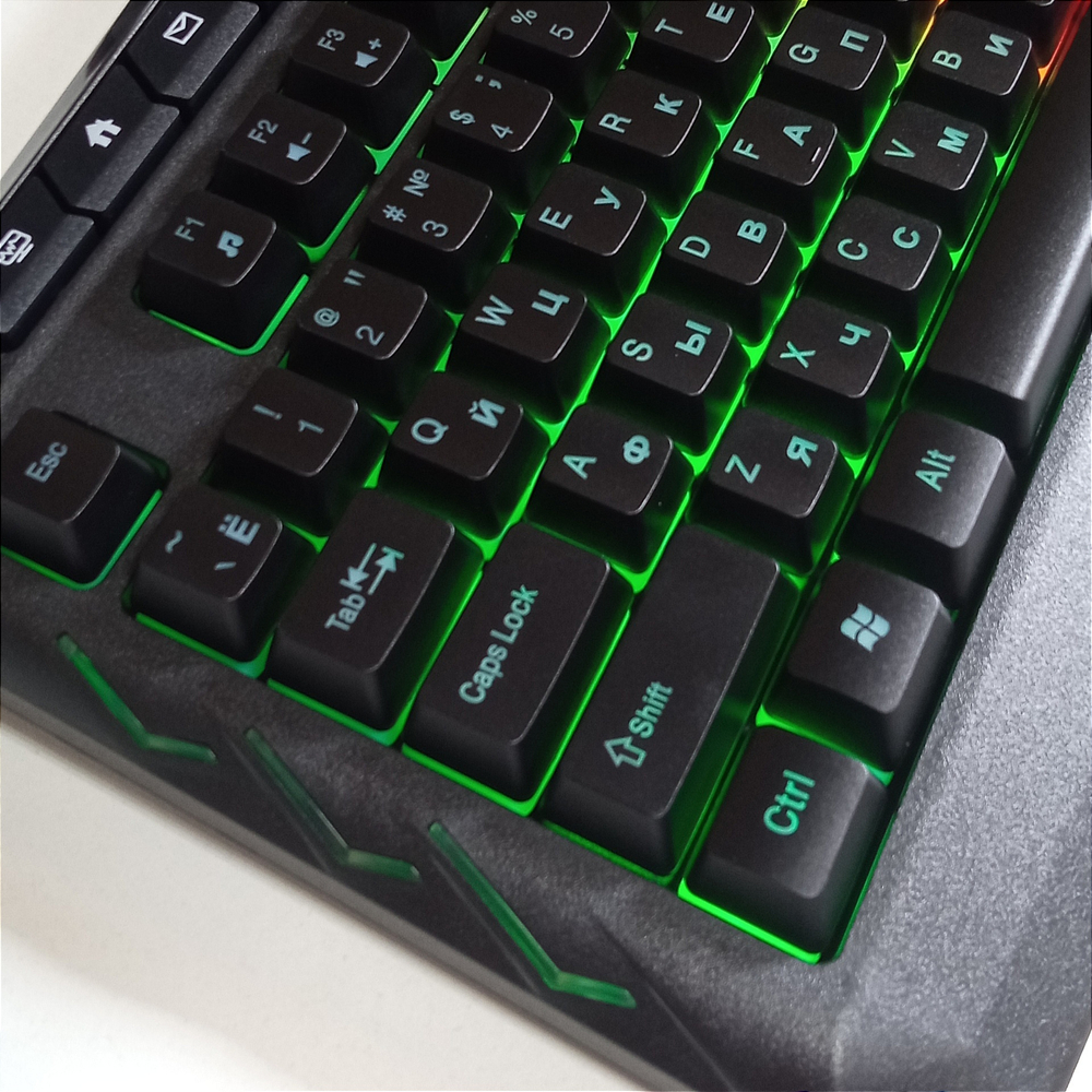 Клавиатура игровая проводная Fusion GK-628 RGB
