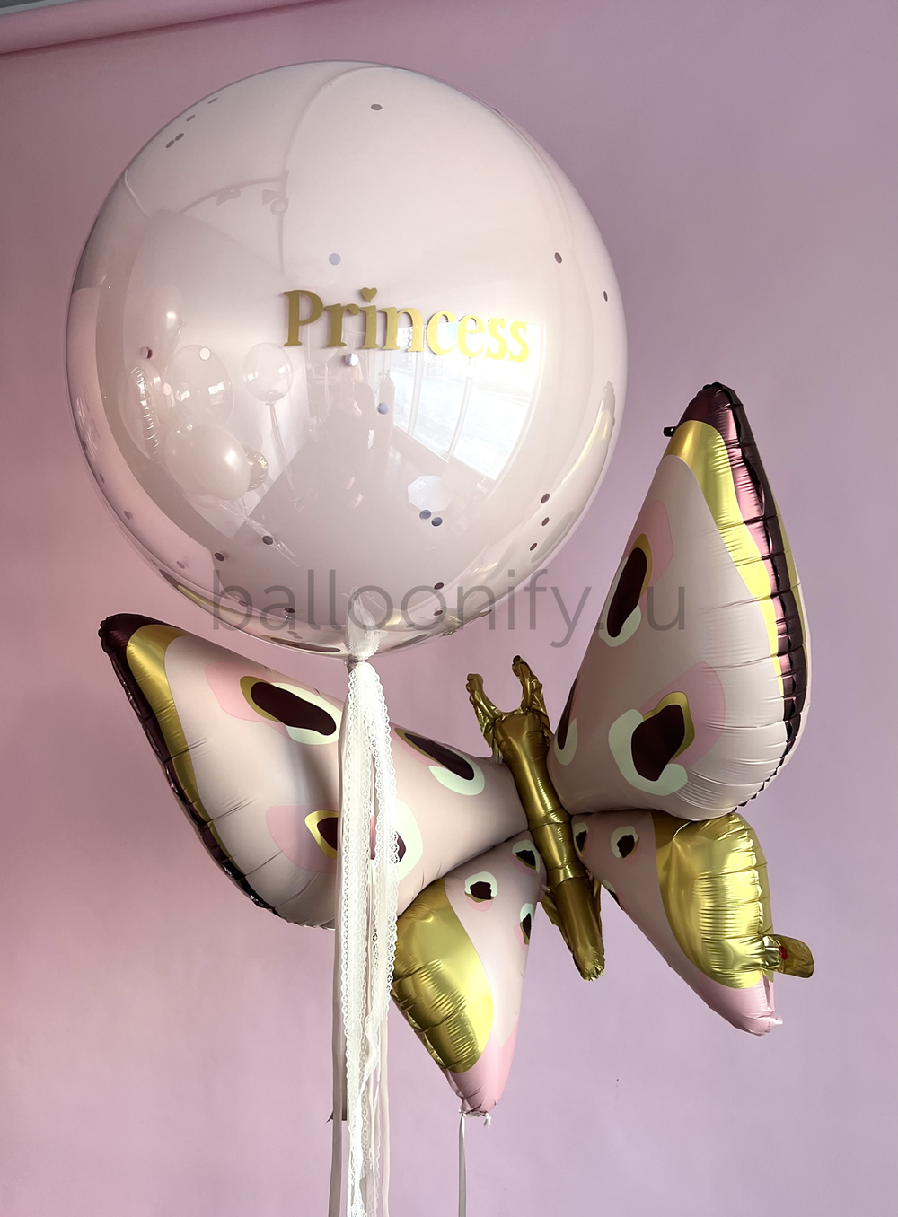 Набор шаров "Принцесса бабочка" фигуры
