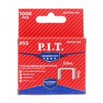 Скобы для степлера PIT  Тип 53 12мм 1000шт в уп.(ASTP53-012)