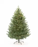 Елка с гирляндой 2в1 «Торжественная» (Литая хвоя) от 1,8 м до 4 м