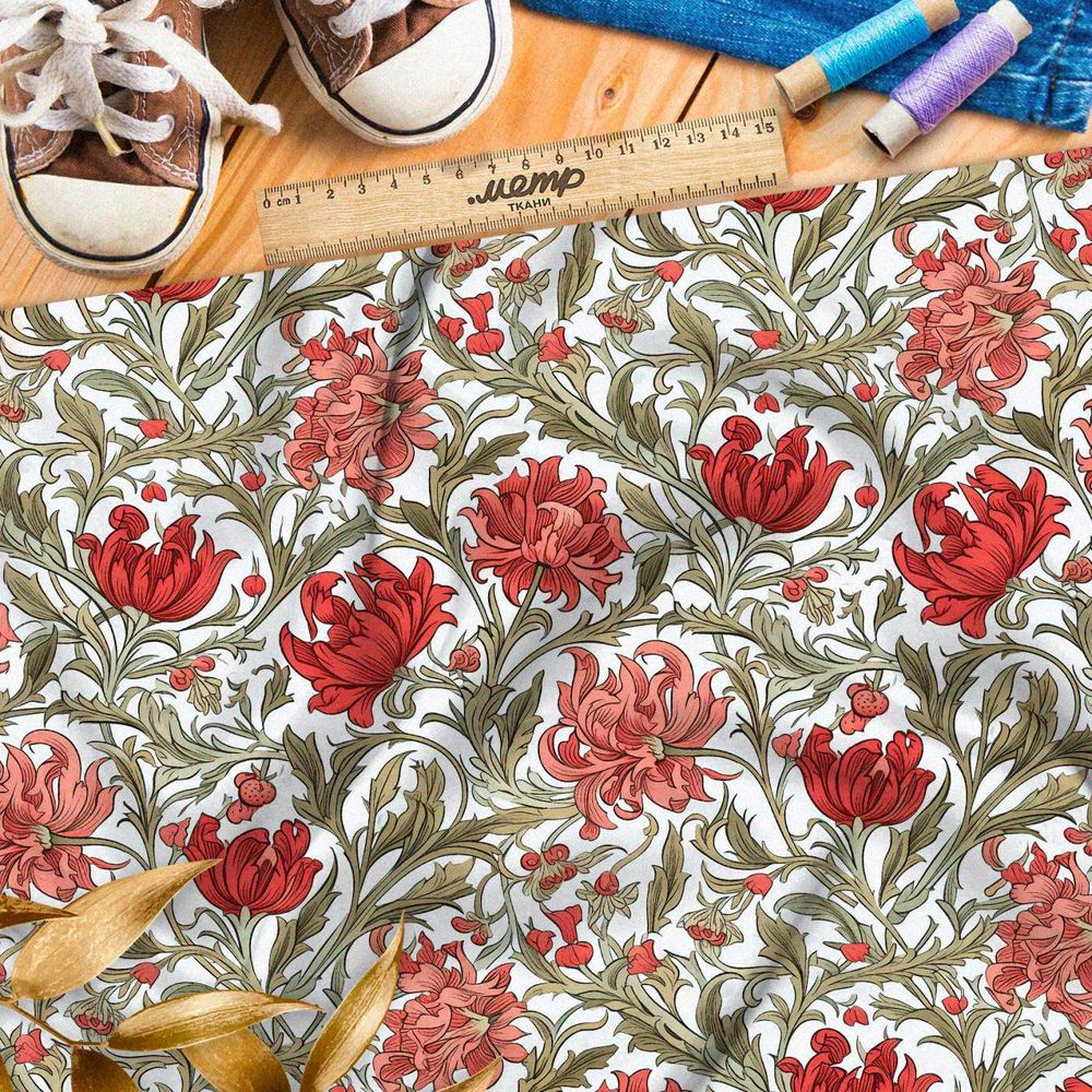 Ткань премиум Оксфорд 600D волшебная иллюзия