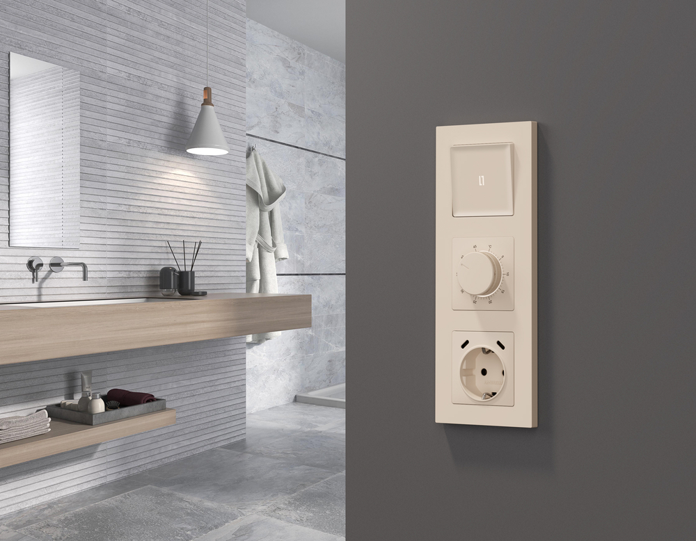 MA330510 Комплект механизма электрической розетки 2USB С+C 20W с/з на винтовых зажимах 16A-250V ALFA Бежевый матовый QUANT (AP3305, VM165)