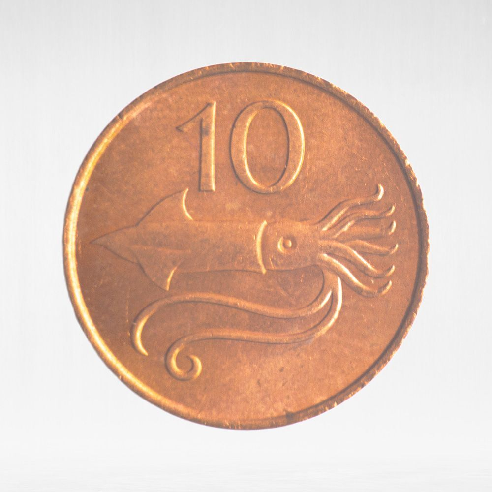 Iceland, 10 Aurar, 1981, XF