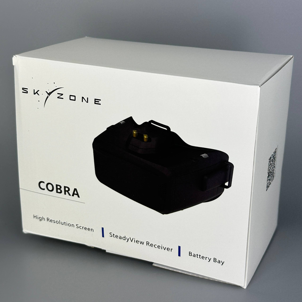 Видео-шлем Skyzone FPV GOOGLE COBRA SD Серые