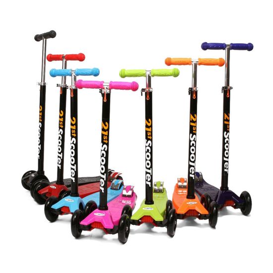 Самокат 3-х колёсный 21st Scooter складной