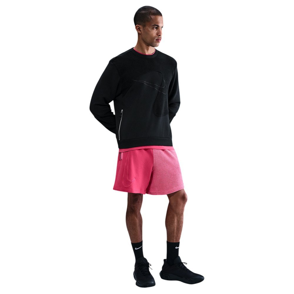 Баскетбольная толстовка Nike Standard Issue Basketball Crew Giannis Black Sweatshirt