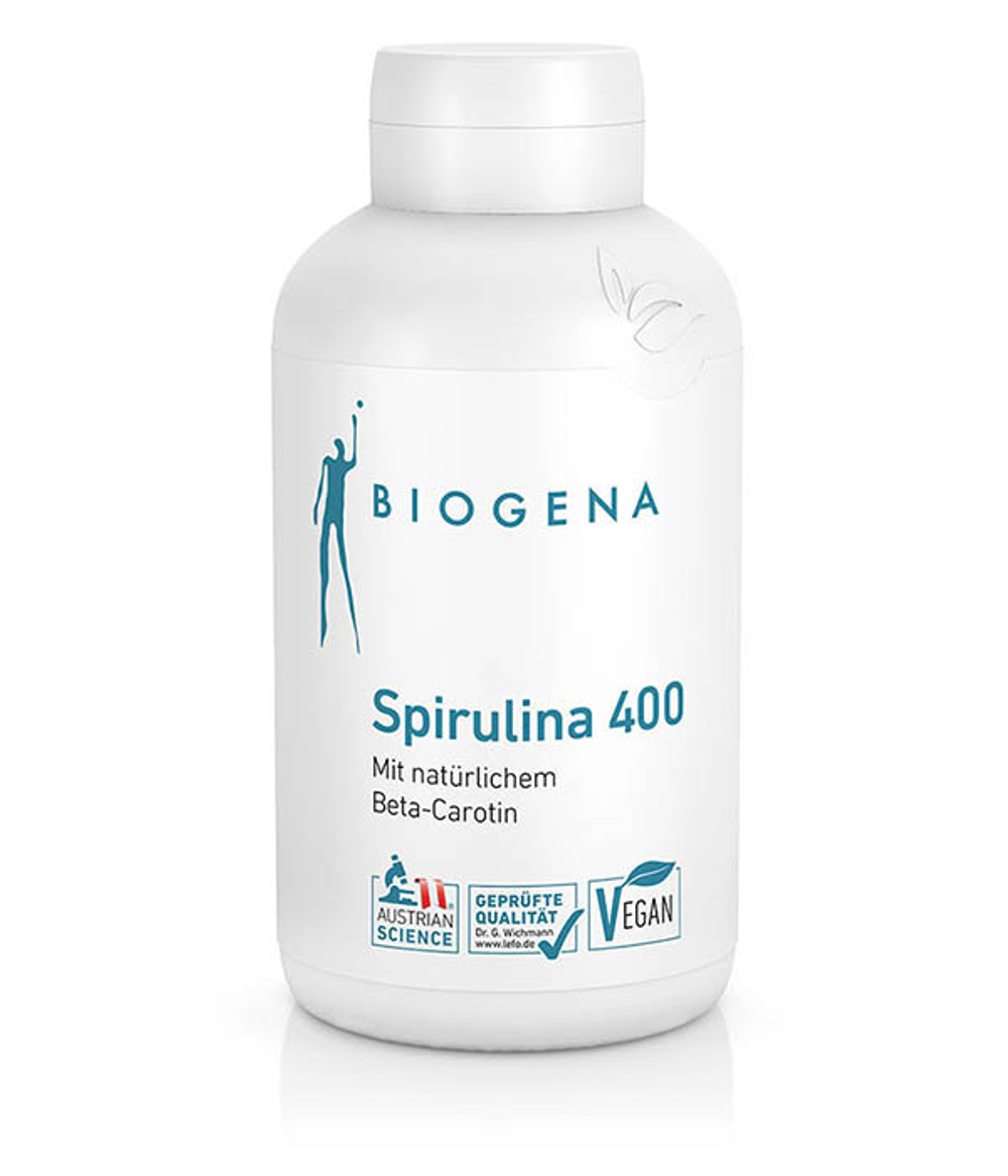 BIOGENA СПИРУЛИНА 400 SPIRULINA (180 кап)