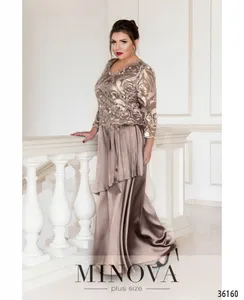 Платье 390-1-капучино Minova