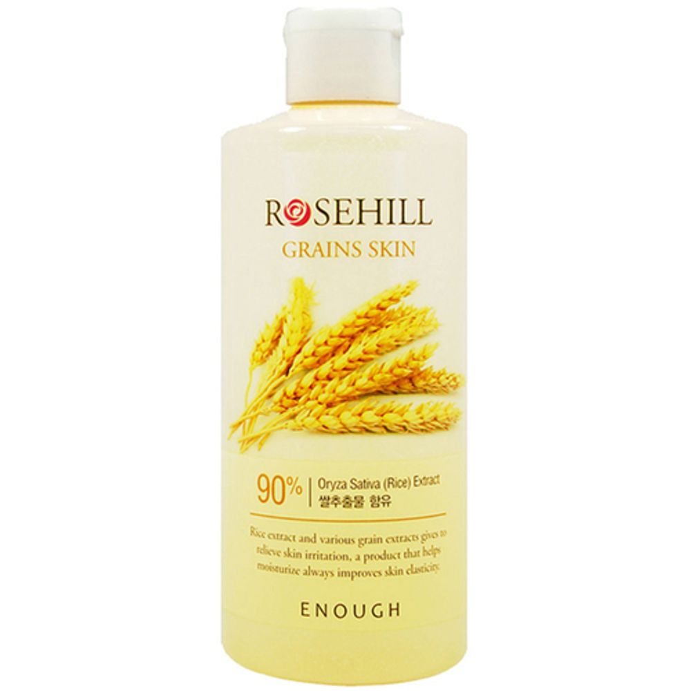 Enough Тонер для лица с экстрактом риса - Rosehill grains skin, 300мл