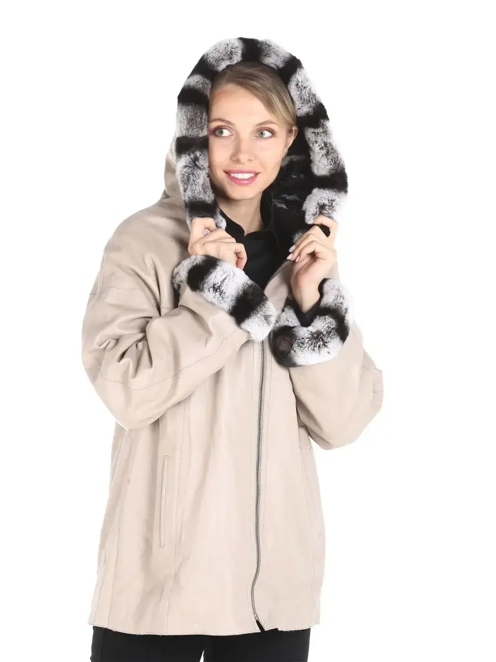 Куртка женская из натуральной кожи