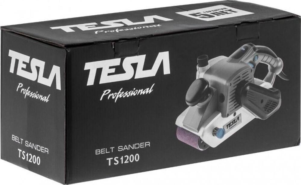 Шлифмашина ленточная сетевая TESLA TS1200 лента 100x610мм 101-100