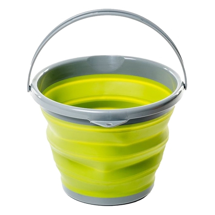 Tramp Ведро складное силиконовое 10 л, TRC-091, оливковый