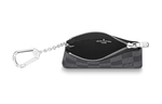 LOUIS VUITTON Pochette Cle Key Pouch Damier Graphite Black/Gray