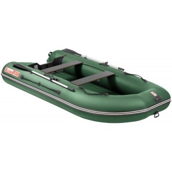 Лодка Тонар Алтай А340 (надувное дно) зеленый