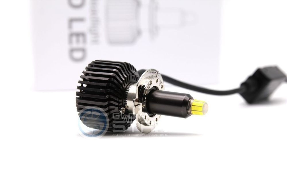 Cветодиодные лампы H7 M9 3D LED360 35W, 5500 - 6000K, (комплект 2шт)