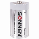 Батарейки комплект 2 шт SONNEN Alkaline D (LR20 13А) алкалиновые в блистере (6 штук в упаковке)