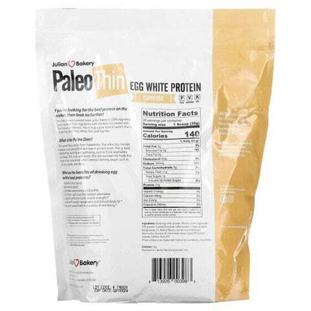 Животный белок Julian Bakery, Paleo Thin, яичный белок, эспрессо, 1050 г (2,31 фунта)