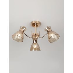 Люстра Rivoli Victoria 9183-303 3хЕ27 60 Вт модерн | Rivoli