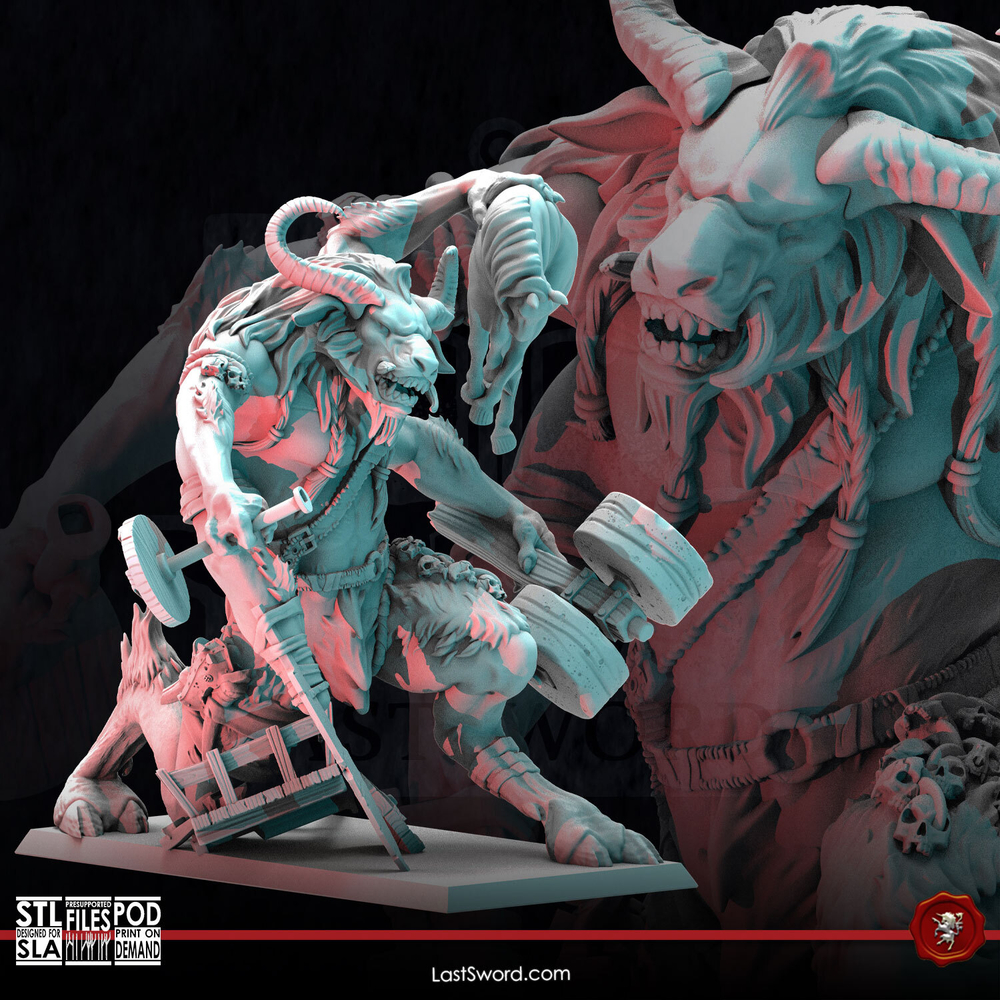 Миниатюра Beastmen Taurgash