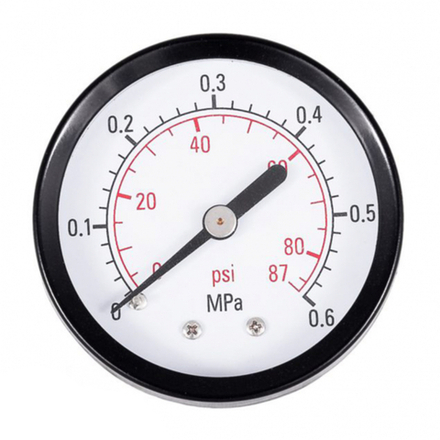 Belamos Манометр PGS70 AX 1/4", горизонтальный (70 мм/10 бар)