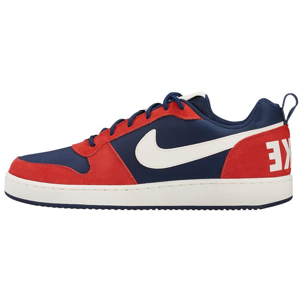 Мужские кроссовки Nike Court Borough Low Premium 'Midnight Navy Sail University Red' 844881-401