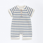 Песочник "Basic line" в полоску, р.68-74 см, бежевый 9538980 (Крошка Я)