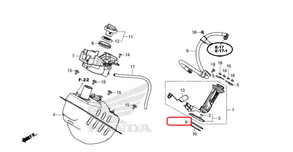 17518-GHB-601.SEAL, DUST (OHTUKA POLY-TECH)