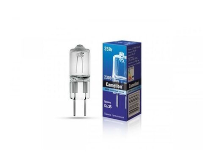 Лампа галогенная Camelion JD 220V 35W g6.35