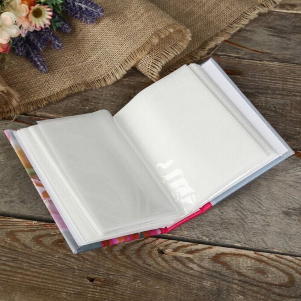 Фотоальбом Image Art IA-200PP серия 251 цветы термосварка 200 фотографий размер 10х15