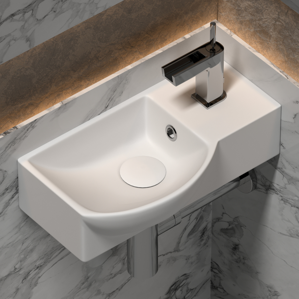 Рукомойник Ceramica Nova Element 40 L CN6039L белая
