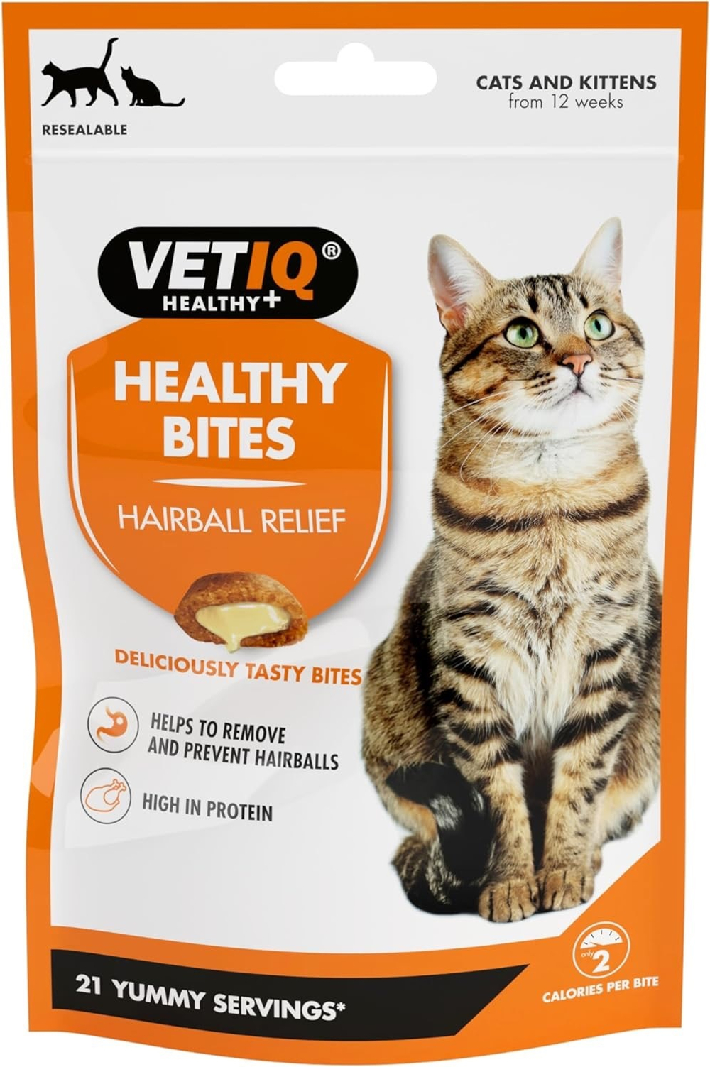 VETIQ Healthy Bites Hairball Relief | лакомство для удаления комков шерсти