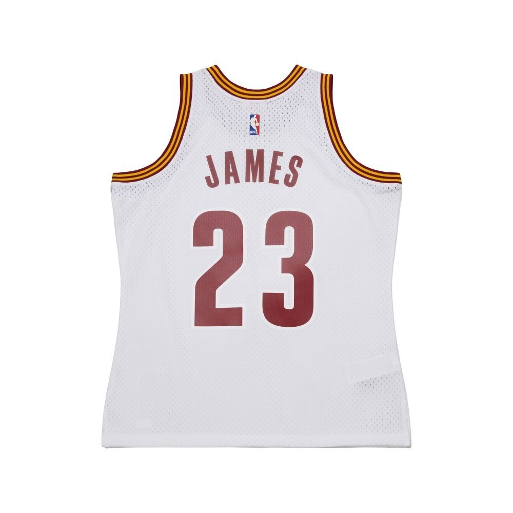 Баскетбольная джерси Mitchell&Ness NBA Swingman Jersey 2015/16 Cleveland Cavaliers LeBron James White