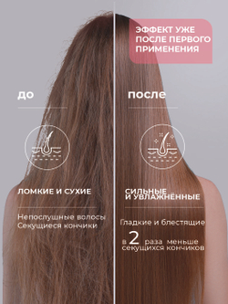 Cosmex Набор Keratin Шампунь + бальзам для волос с кератином + маска с перцем