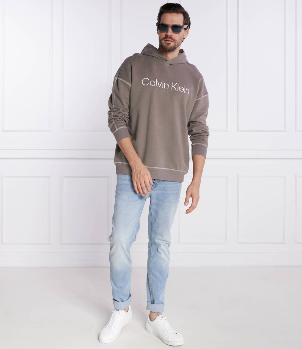 Худи Calvin Klein Underwear - графитовый(000NM2484E)