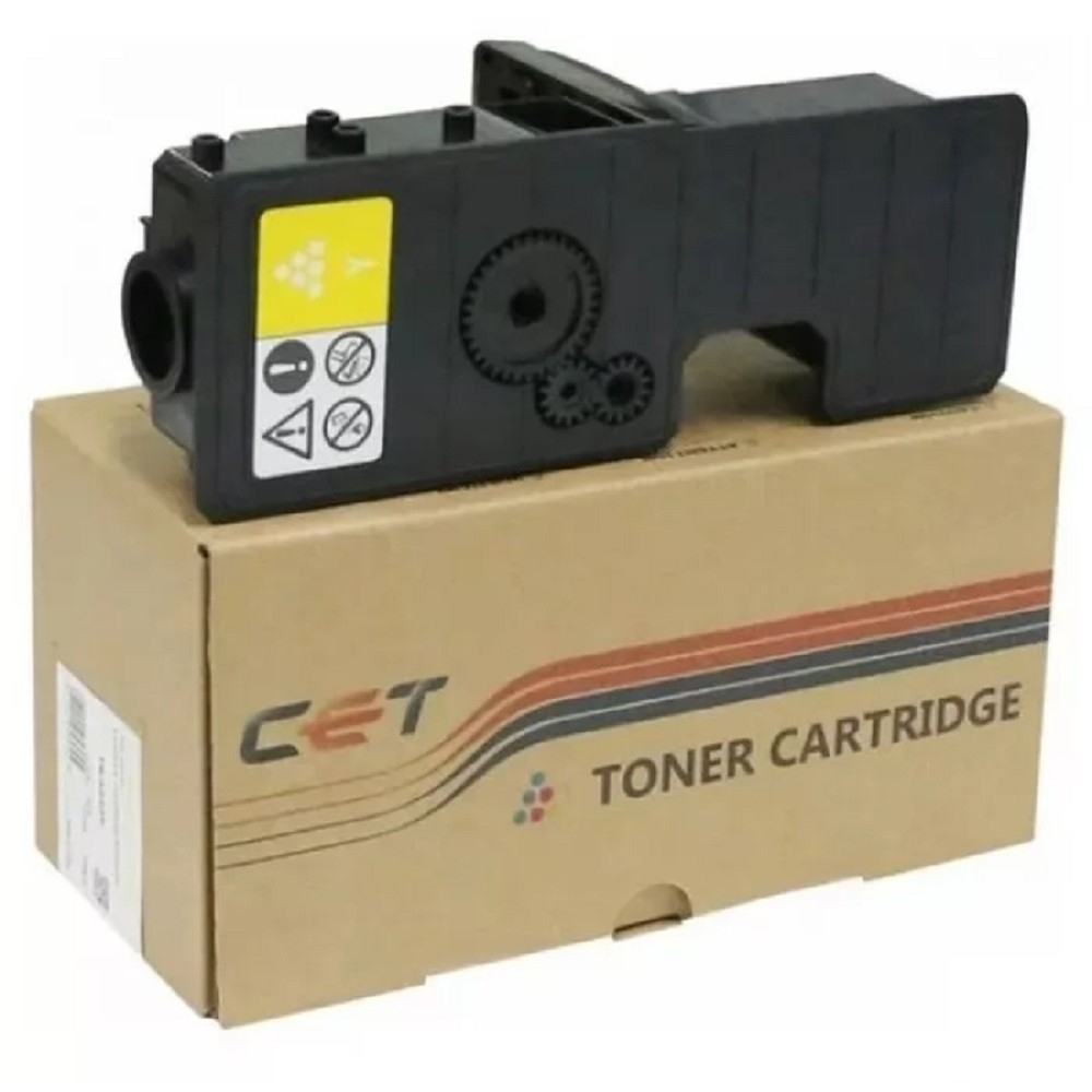 Тонер-картридж (PK208) TK-5240Y для KYOCERA ECOSYS P5026cdn/M5526cdn (CET) Yellow, 45г, 3000 стр., CET8996Y