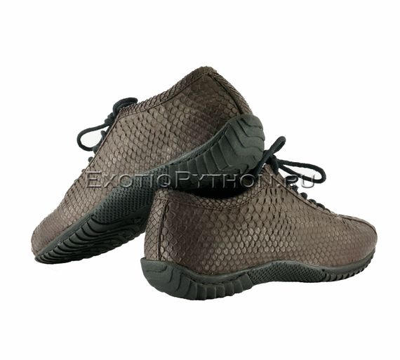 Кеды из кожи питона SH-95