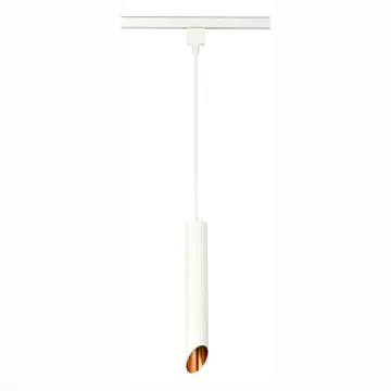 Подвесной однофазный трековый светильник 1*GU10 ST152.516.01 белый/золото ST-Luce