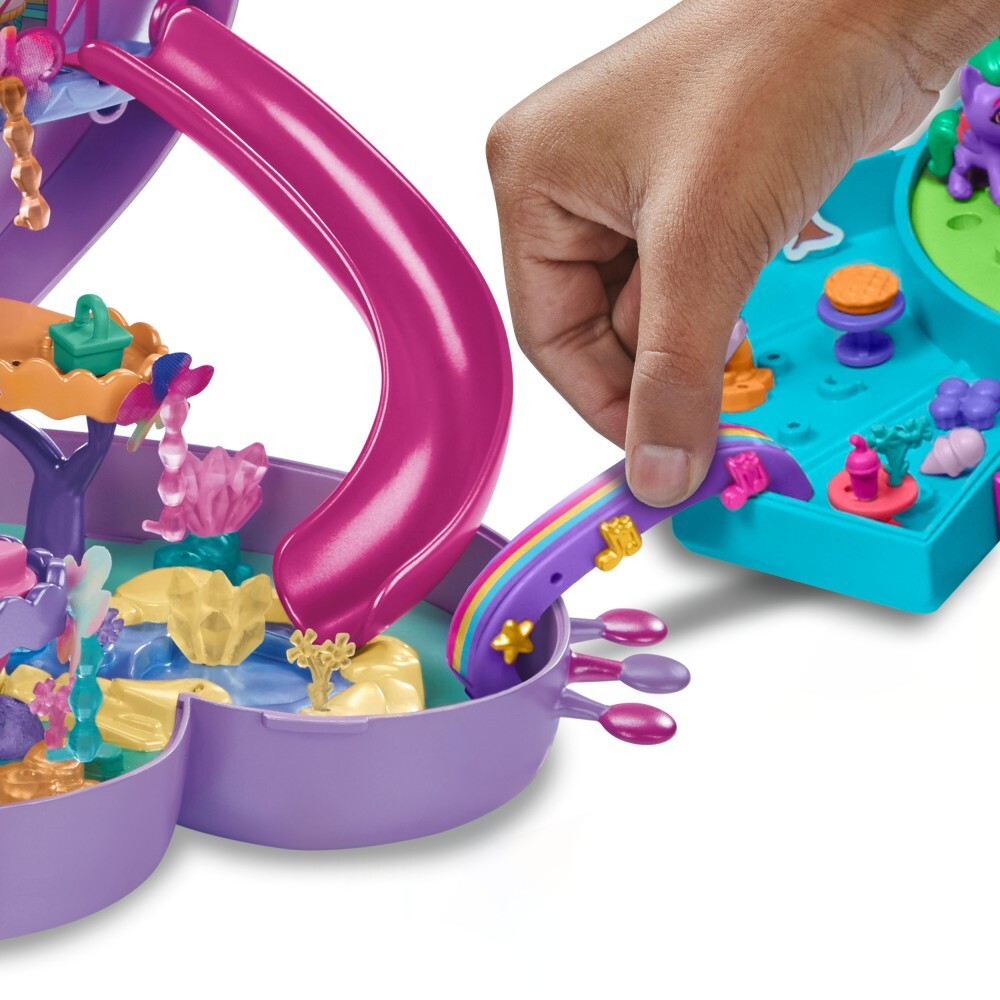 My Little Pony - Портативный набор Mini World Magic Creation Bridlewood Forest + фигурка Иззи Мунбоу / артикул   F3876 F5246  / GTIN 5010994109769