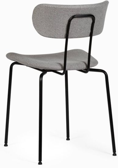 Стул Pedigree металлический каркас, темно-серая ткань