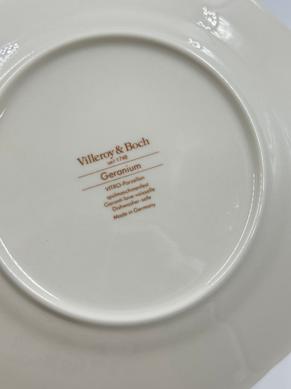 Тарелка Villeroy & Boch, Geranium