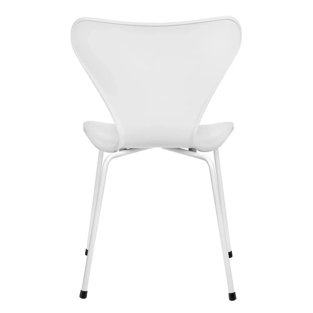 Комплект из 4-х стульев Bradex Home Seven Style белый с белыми ножками