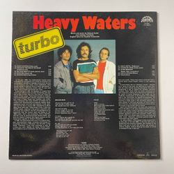 Винтажная виниловая пластинка LP Turbo Heavy Waters (Чехословакия 1985)
