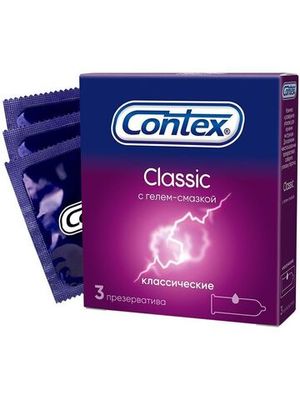 Презервативы Contex Classic 3 штуки
